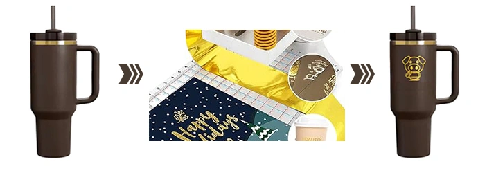 Foil Stamped Tumbler
